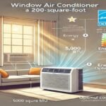 How Big A Window Ac To Cool A 200sf Room