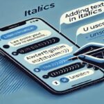 How To Have Italic Text In Groupme