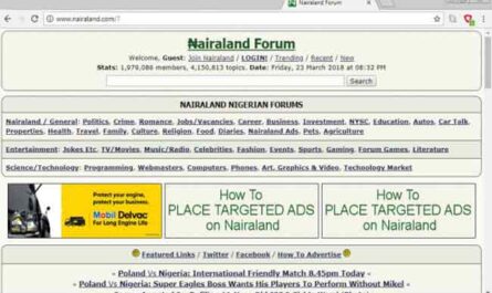 Nairaland Forum Com Login 2022 Www Nairaland Com Details
